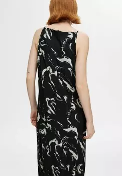 Платье макси Selected Femme, черный