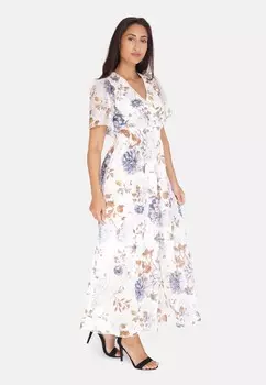 Платье макси SOMMER Elara, белый