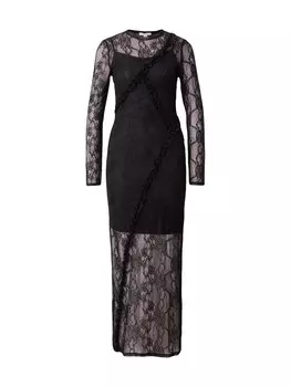 Платье макси TOPSHOP Dress, черный