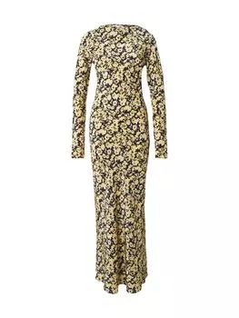Платье макси TOPSHOP Dress, цвет pastel yellow