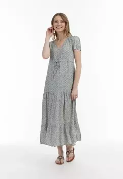Платье макси usha, белый