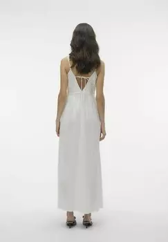 Платье макси Vero Moda, белый