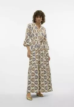 Платье макси Vero Moda, белый