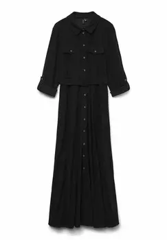 Платье макси Vero Moda, черный