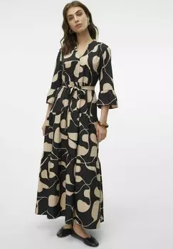 Платье макси Vero Moda, черный