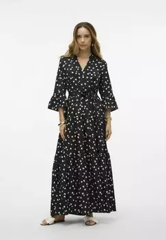 Платье макси Vero Moda, черный