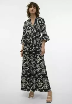 Платье макси Vero Moda, черный