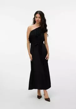 Платье макси VMKIMMI LANGES Vero Moda, черный