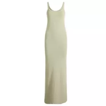 Платье макси в рубчик Initial Represent, цвет desert sage