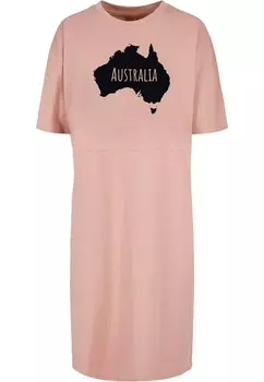 Платье Merchcode AUSTRALIA, темно-розовый