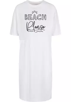 Платье Merchcode Beach Please, белый