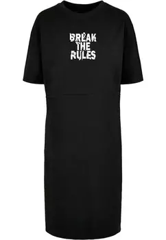 Платье Merchcode BREAK THE RULES 2, черный