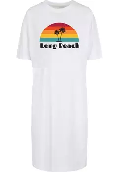 Платье Merchcode LONG BEACH, белый