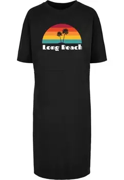 Платье Merchcode LONG BEACH, черный