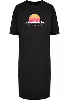 Платье Merchcode MIAMI X, черный