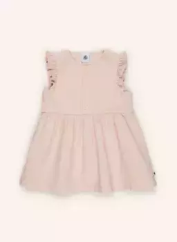 Платье мервей Petit Bateau, розовый
