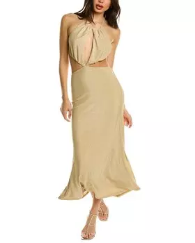 Платье-миди Angel от Misha Collection, коричневый