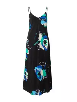 Платье миди GAP Dress, черный