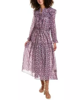 Платье миди Isabel Marant toile Eina, белый