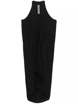 Платье миди Kite Rick Owens, черный
