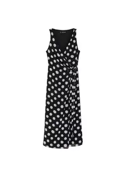 Платье миди MANGO Dress, черный