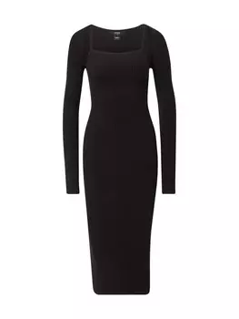 Платье миди River Island Dress, черный