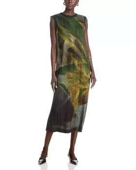 Платье-миди с плиссировкой Jason Wu Collection, черный
