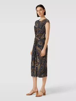 Платье миди с узором по всей поверхности, модель «BREGILLY» Lauren Ralph Lauren