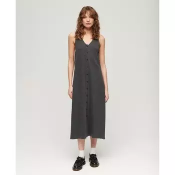 Платье миди Superdry Beach, серый