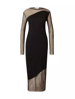 Платье миди TOPSHOP Dress, черный