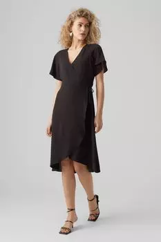 Платье миди VERO MODA, черный