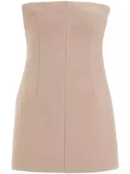 Платье мини Ferragamo, нейтральный