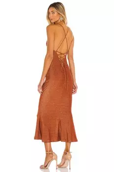 Платье MISHA Greta, цвет Copper