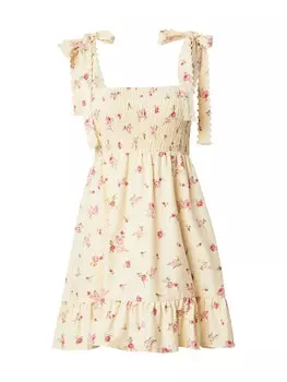 Платье Miss Selfridge, бежевый