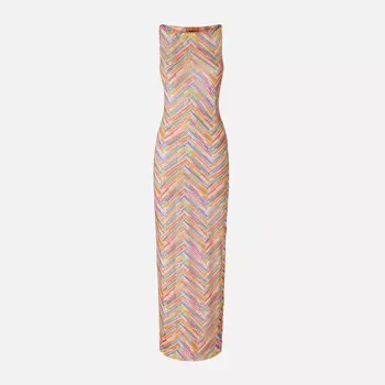 Платье Missoni Long Cover Up, цвет Multi Stick Chevron