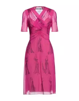 Платье Moschino, фуксия