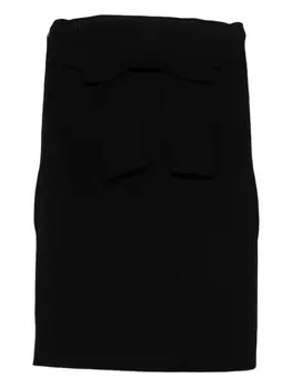 Платье Moschino с бантом, черный