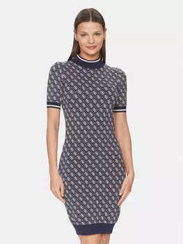 Платье на каждый день облегающего кроя Guess, синий