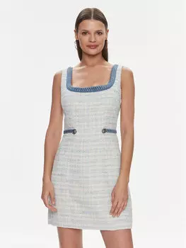 Платье на каждый день облегающего кроя Guess, синий