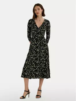 Платье на каждый день обычный крой 250951823001 Lauren Ralph Lauren, зеленый