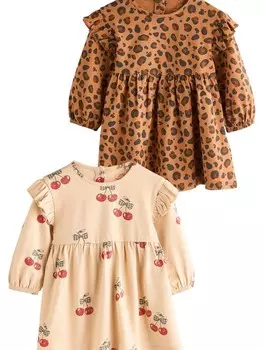 Платье Next Dress, коричневый