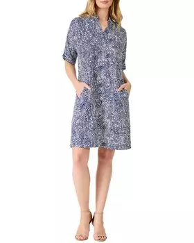 Платье NIC+ZOE Dashing Dot Devon Nic + Zoe, синий