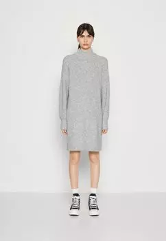 Платье Noisy May NMNELLA FWD NOOS, цвет medium grey melange