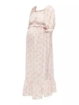 Платье Only Maternity, экрю