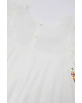 Платье PEEK Embroidered Dress, белый