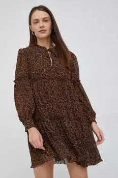 Платье Пепе Джинс Pepe Jeans, коричневый
