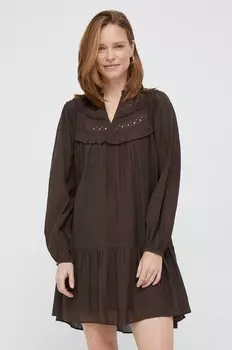 Платье Pepe Jeans, коричневый