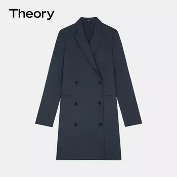 Платье-пиджак женский Theory, синий