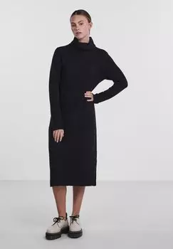 Платье Pieces PCJULIANA ROLLNECK, черный