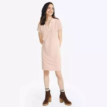 Платье-поло Nautica Womens Deck, цвет peach whip 14-1309